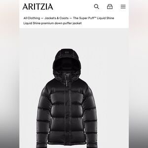 Aritzia The Super Puff Liquid Shine